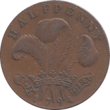 1794 WALES HALFPENNY TOKEN