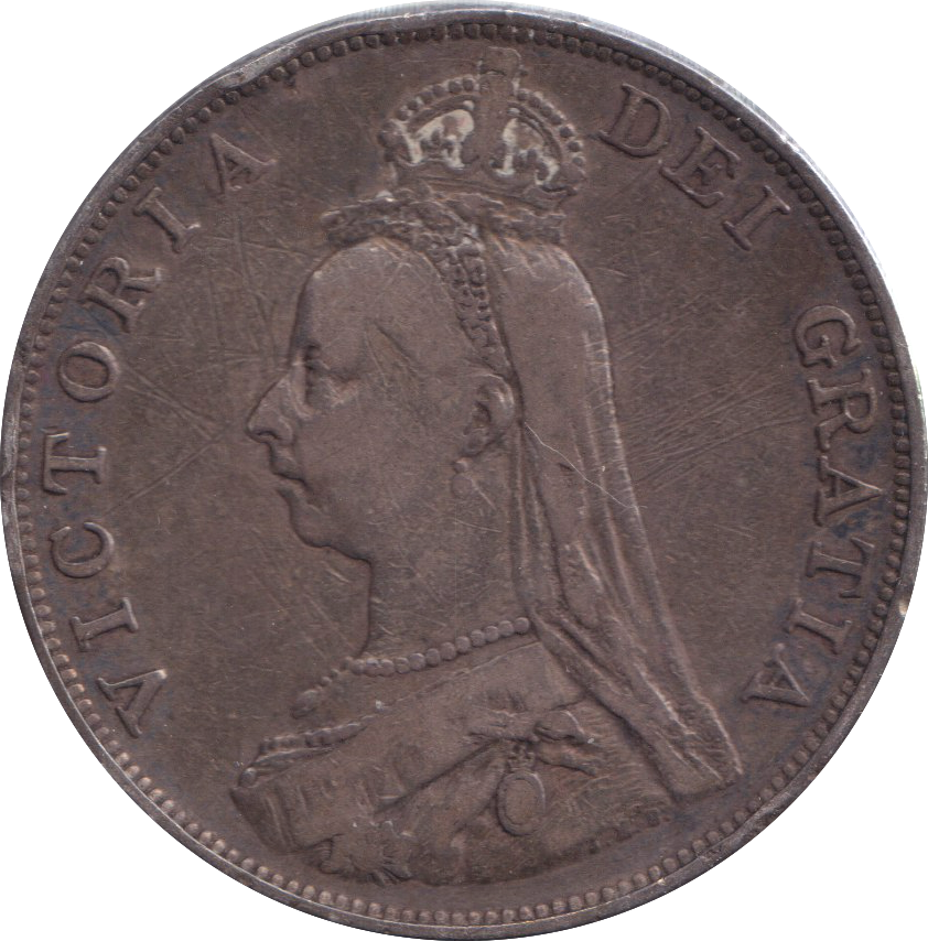 1887 DOUBLE FLORIN ( GF )