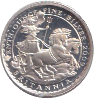 2009 1/10OZ BRITANNIA 20P COIN