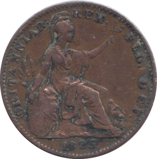 1825 FARTHING ( GF )