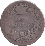1859 SHILLING ( NF )