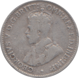 1911 SILVER THREE PENCE AUSTRALIA