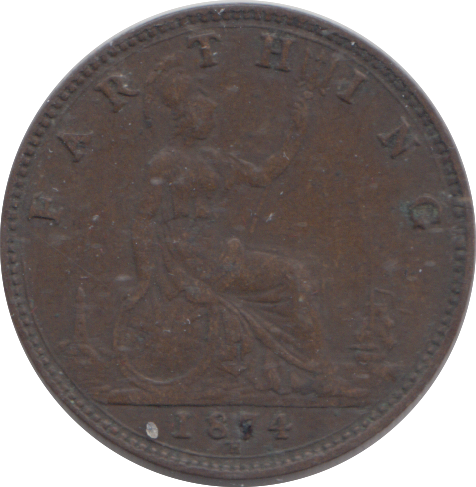 1874 FARTHING ( GF )
