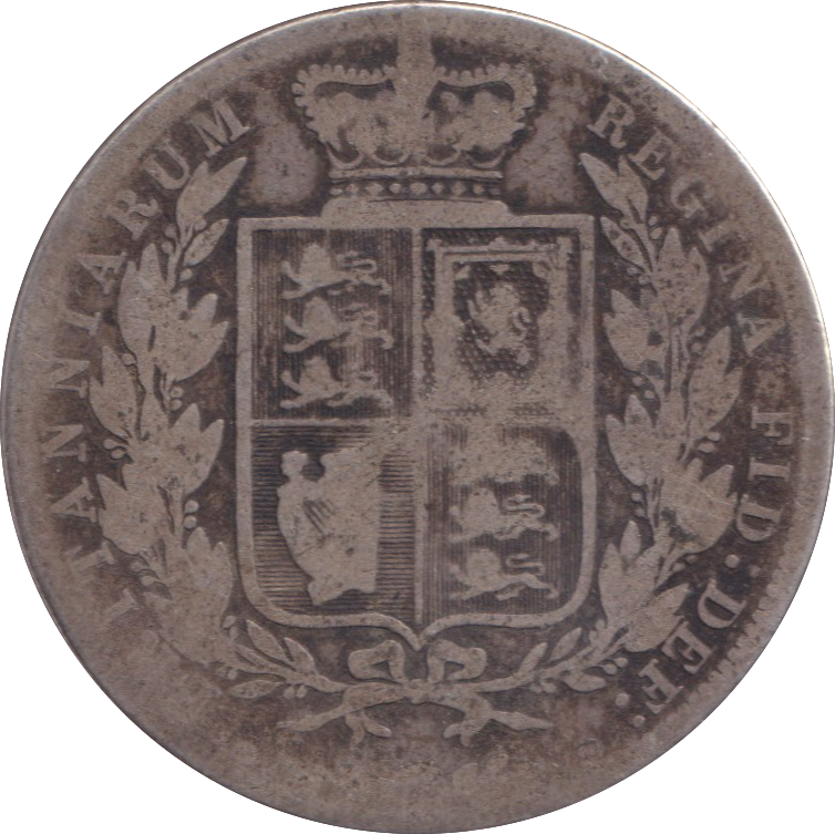1880 HALFCROWN ( NF )