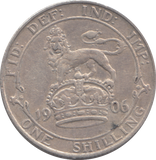 1906 SHILLING ( GVF )