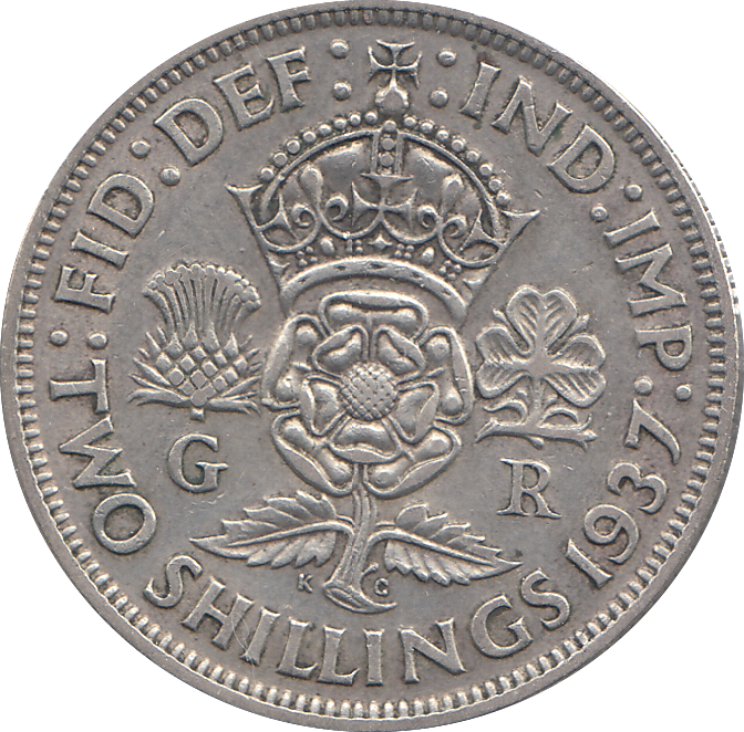 1937 FLORIN ( VF )
