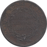 1812 WALTHAMSTON PENNY TOKEN