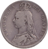 1892 HALFCROWN ( FINE )
