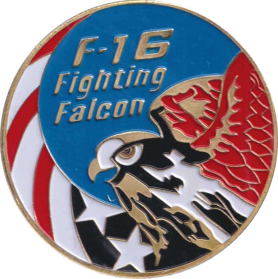 2002 TOKEN F-16 FIGHTING FALCON USA