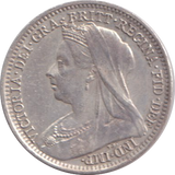1901 THREEPENCE ( EF )