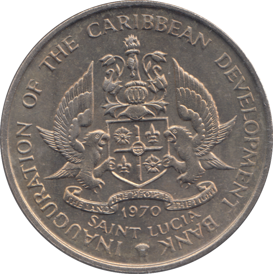 1971 EAST CARIBBEAN 4 DOLLARS