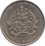 1971 EAST CARIBBEAN 4 DOLLARS