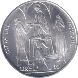 1968 10 LIRE VATICAN