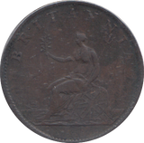 1807 HALFPENNY ( VF )