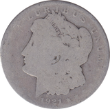 1921 SILVER MORGAN DOLLAR USA