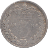 1884 THREEPENCE ( NF )