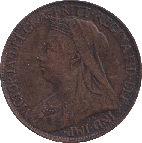 1899 FARTHING ( VF )