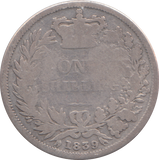 1839 SHILLING ( NF )