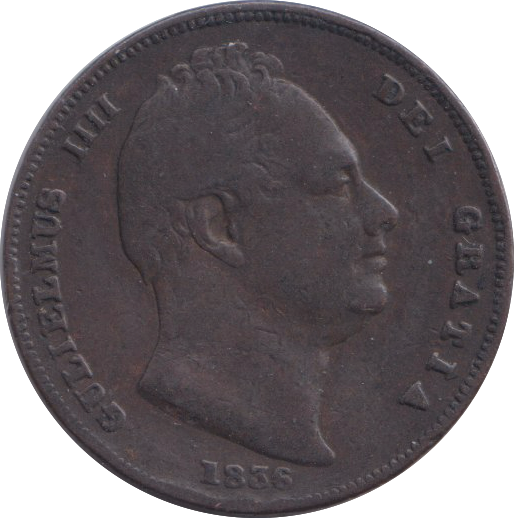 1836 FARTHING ( VF )