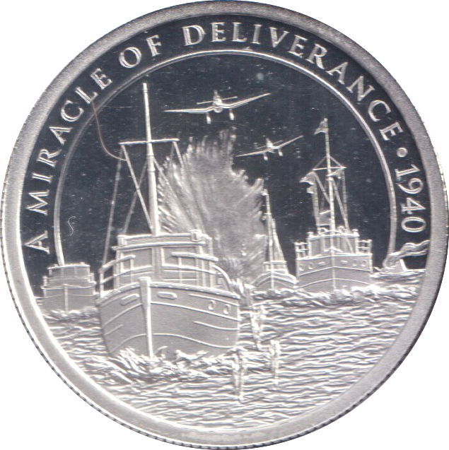 2020 SILVER PROOF 20 POUNDS GIBRALTAR