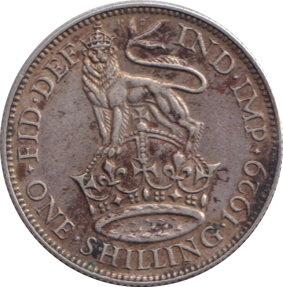 1929 SHILLING ( VF )