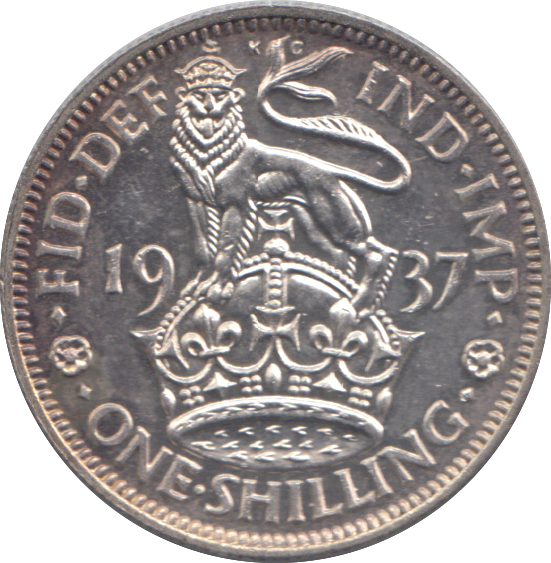 1937 SHILLING ( PROOF )