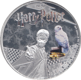 2020 HARRY POTTER SAMOA SILVER PLATED HALF DOLLAR