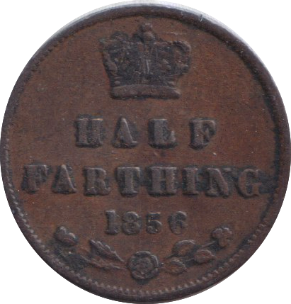 1856 HALF FARTHING ( GF )