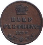 1856 HALF FARTHING ( GF )