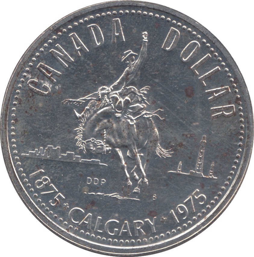 1975 CANADA SILVER DOLLAR
