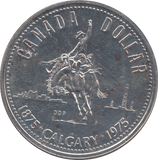 1975 CANADA SILVER DOLLAR