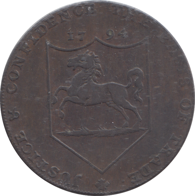 1794 KENT HALFPENNY TOKEN