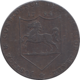 1794 KENT HALFPENNY TOKEN