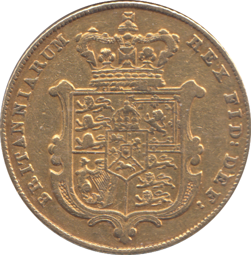 1827 GOLD SOVEREIGN ( GVF )