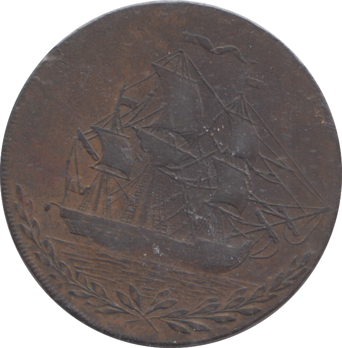 1791 HULL HALFPENNY TOKEN