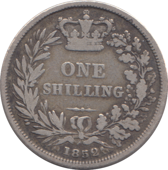 1852 SHILLING ( FINE )