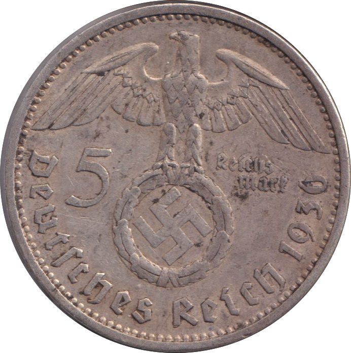 1930 5 REICHSMARK GERMANY