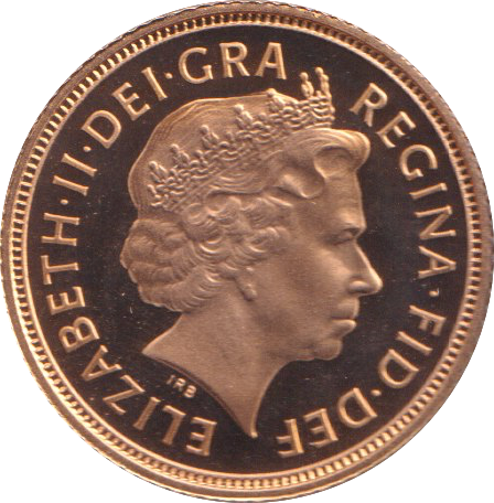 2005 GOLD HALF SOVEREIGN ( PROOF )
