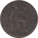 1885 HALFPENNY ( FINE )