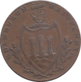 1790 EDINBURGH HALFPENNY TOKEN
