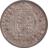 1887 HALFCROWN ( GVF )