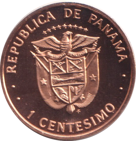 1975 1 CENTESIMOS PANAMA