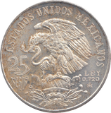 1968 SILVER MEXICO 25 PESO