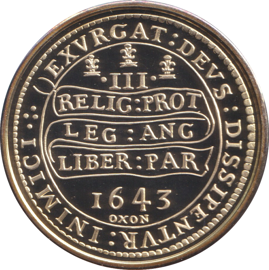 2009 GOLD PLATED SILVER MILLIONAIRES COLLECTION CHARLES I