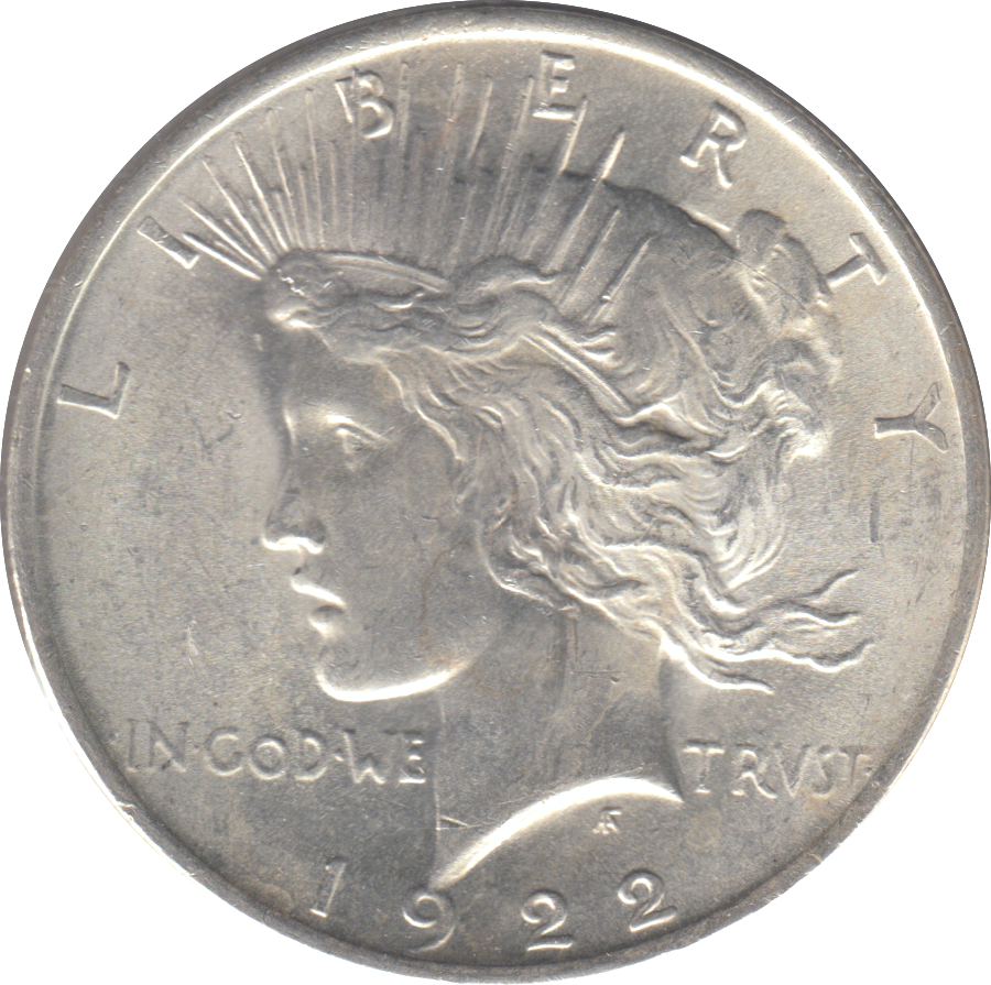 1922 SILVER ONE DOLLAR USA