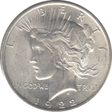 1922 SILVER ONE DOLLAR USA