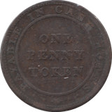1812 PENNY TOKEN BIRMINGHAM