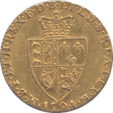 1794 GOLD ONE GUINEA ( VF )
