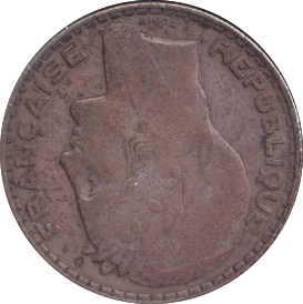 1933 SILVER FRANCE 20 FRANCS
