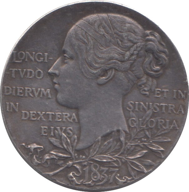 1897 SILVER MEDALLION REF 6